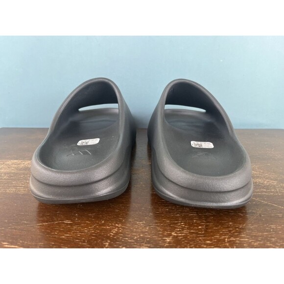 Adidas Yeezy Slides "Dark Onyx" Men's Size 10 ID5103 - Picture 8 of 11